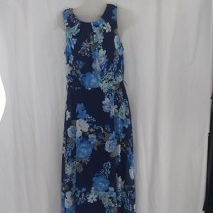 ✳️3️⃣/3️⃣0️⃣✳️navy blue floral maxi dress